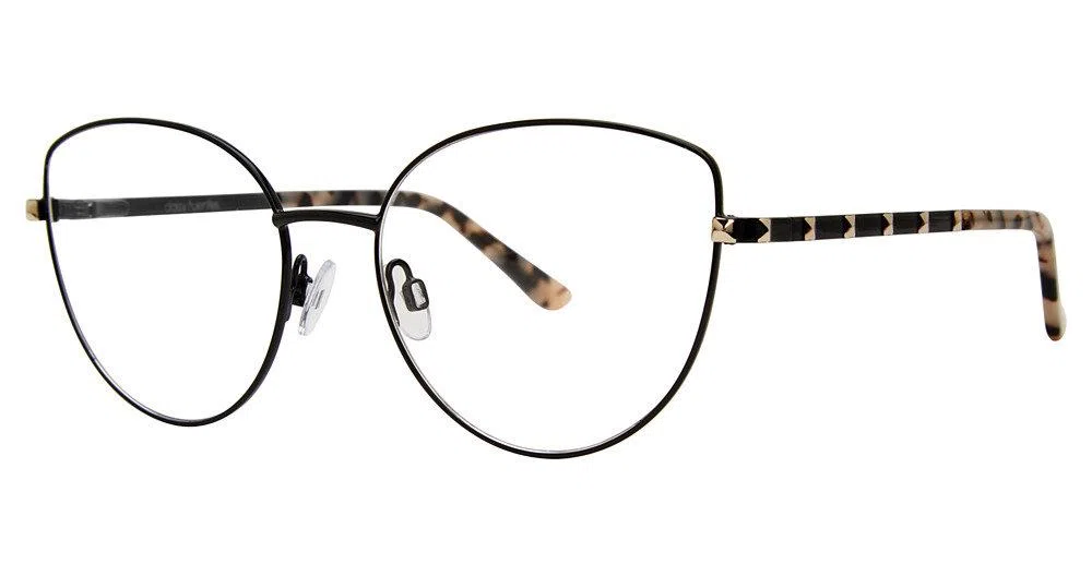 Daisy Fuentes DFLPriscilla Eyeglasses - Taupep/gold - view 5